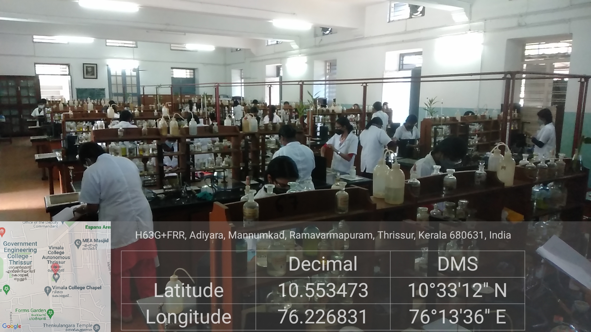 Chemistry UG Lab